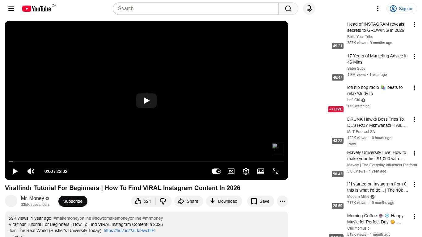 Viralfindr Tutorial For Beginners How To Find VIRAL Instagram Content In 2026 - YouTube